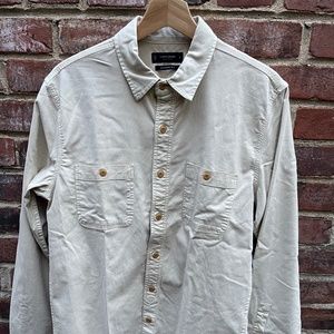 Lucky Brand Stretch Tencel Mason Workwear Shirt - S